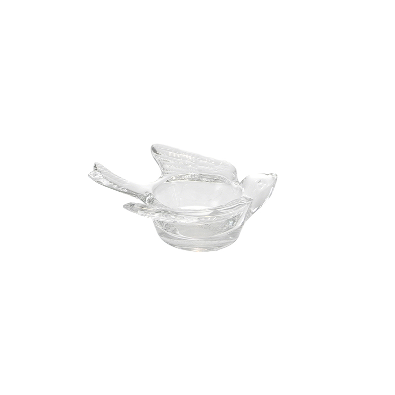 Animal Transparent Glass Candlestick YD-EAS-076