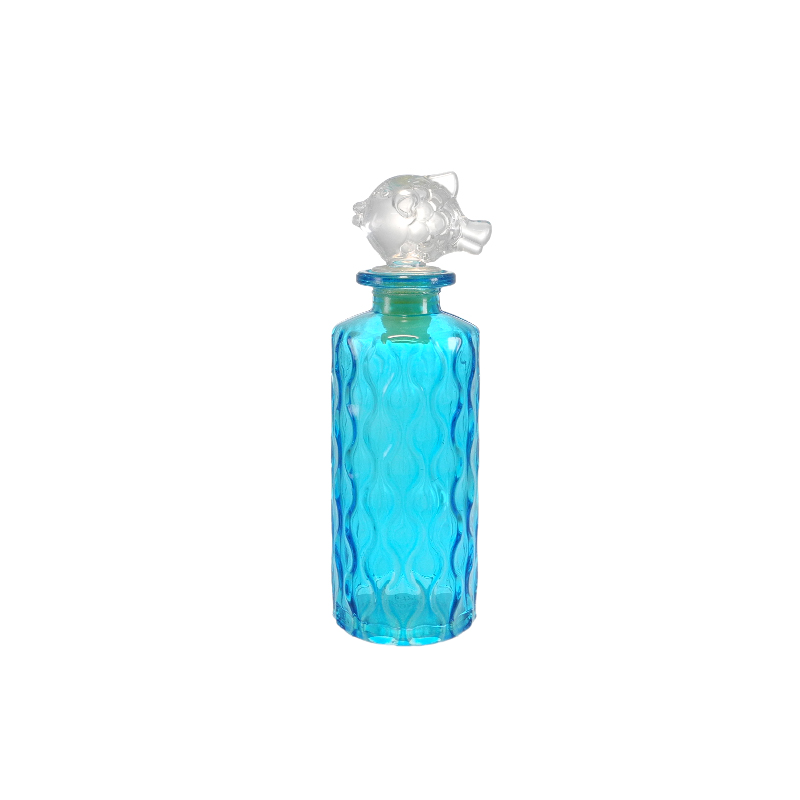 Ocean Cover Colored Glass Bottle YD-OBS-158