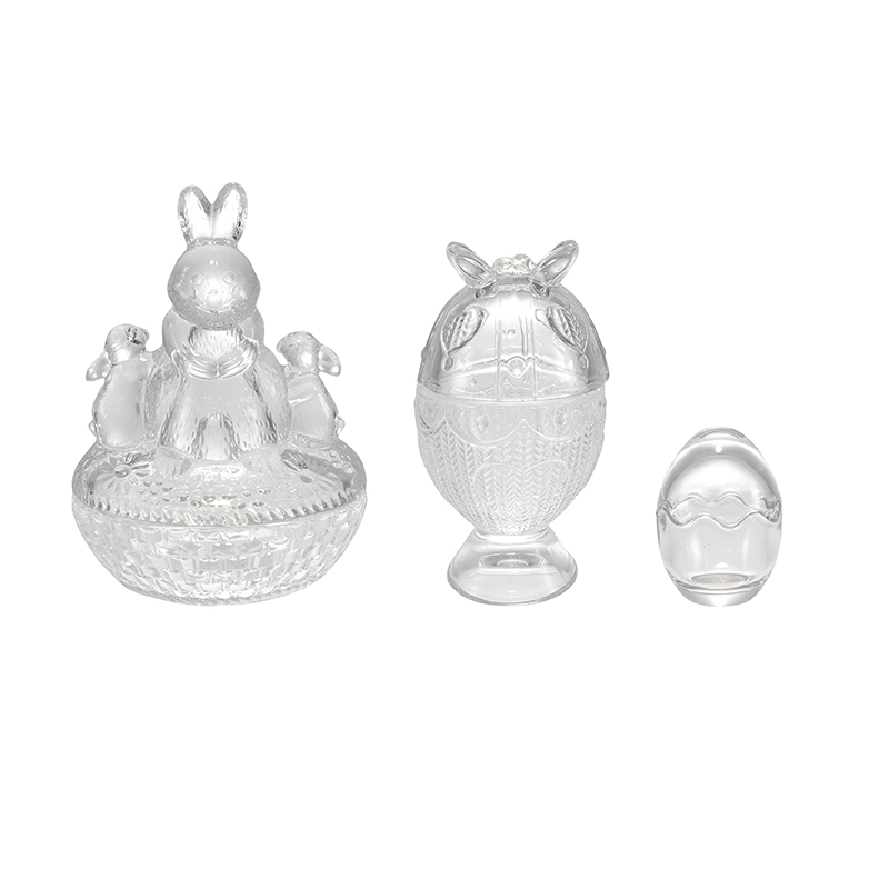 Easter Transparent Glass Container YD-EAS-079