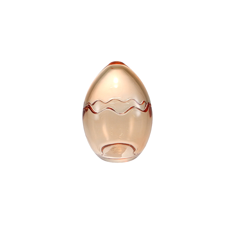 Curious Egg Colored Glass Container YD-EAS-074