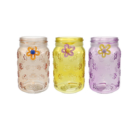 Floral Pendant with Colored Flower Buds Vase YD-SS-170