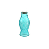 Fish-shaped Colored Glass Decorative Bottle YD-OBS-154