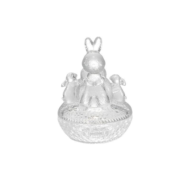 Easter Transparent Glass Container YD-EAS-079