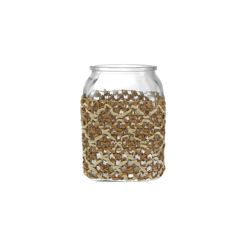 Two-color Woven Glass Bottle YD-ACC-070