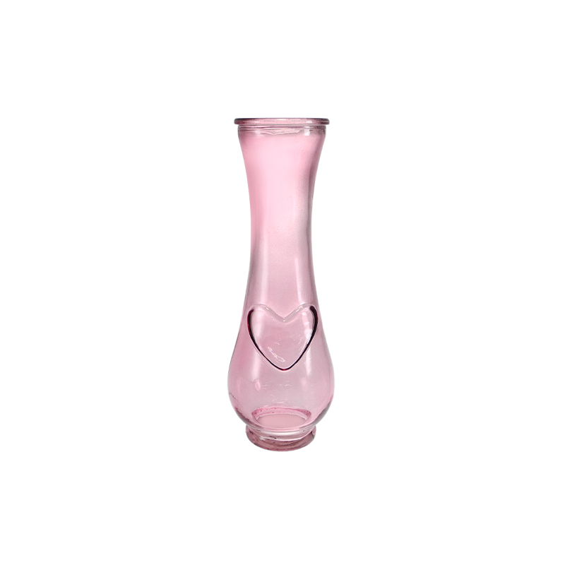 Love-colored Glass Flower Vase YD-VL-091