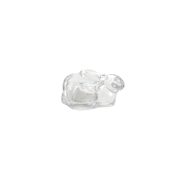 Animal Transparent Glass Candlestick YD-EAS-076
