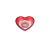 Valentine's Day Heart-shaped Colored Glass Candlestick YD-VL-086