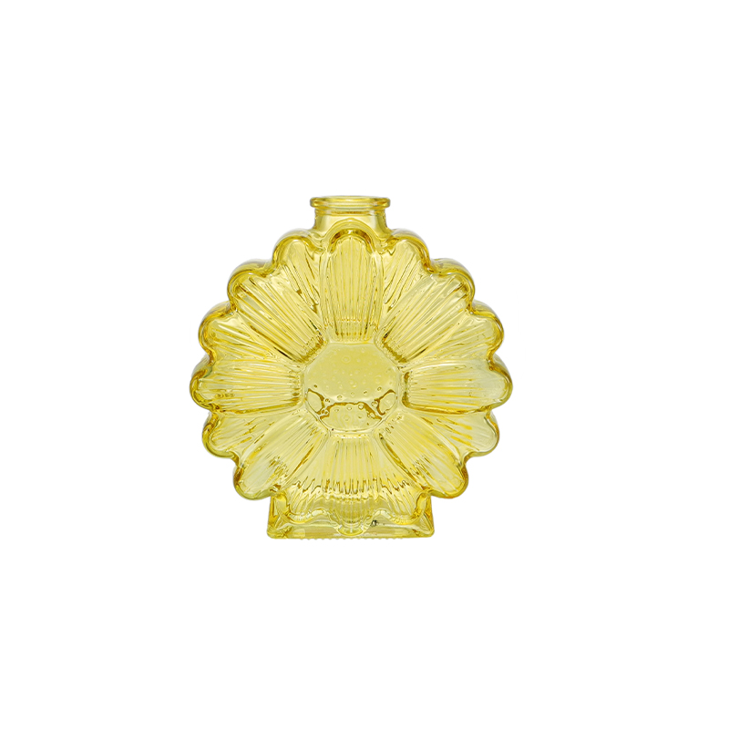 Colored Flower Glass Vase YD-SS-159