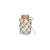 Flower-decorated Woven Glass Bottle YD-ACC-078