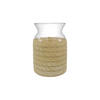 Khaki-colored Woven Glass Bottle YD-ACC-072