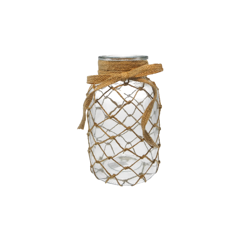 Bows Decorating The Handcrafted Glass Bottle YD-ACC-077