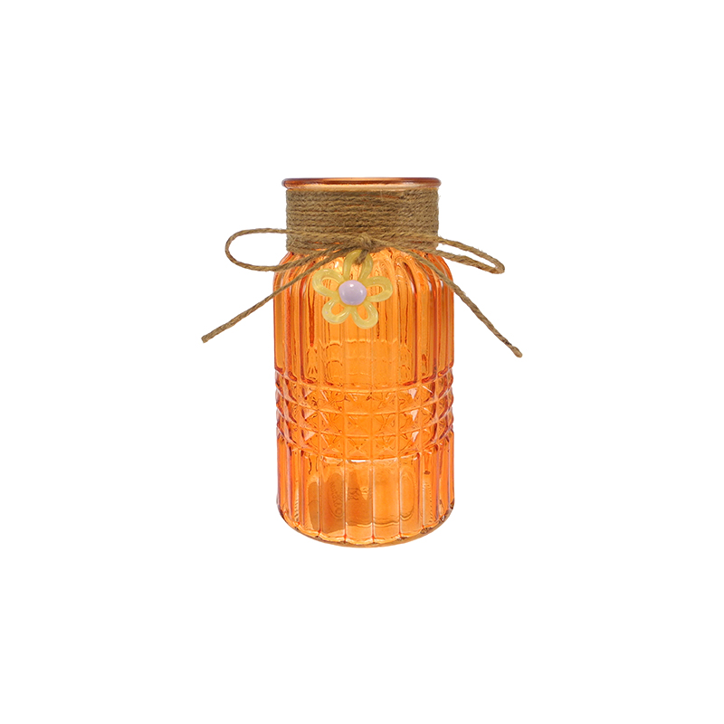 Rope-decorated Colored Flower Bud Vase YD-SS-172