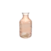 Floral Texture Colored Glass Flower Bud Vase YD-SS-175