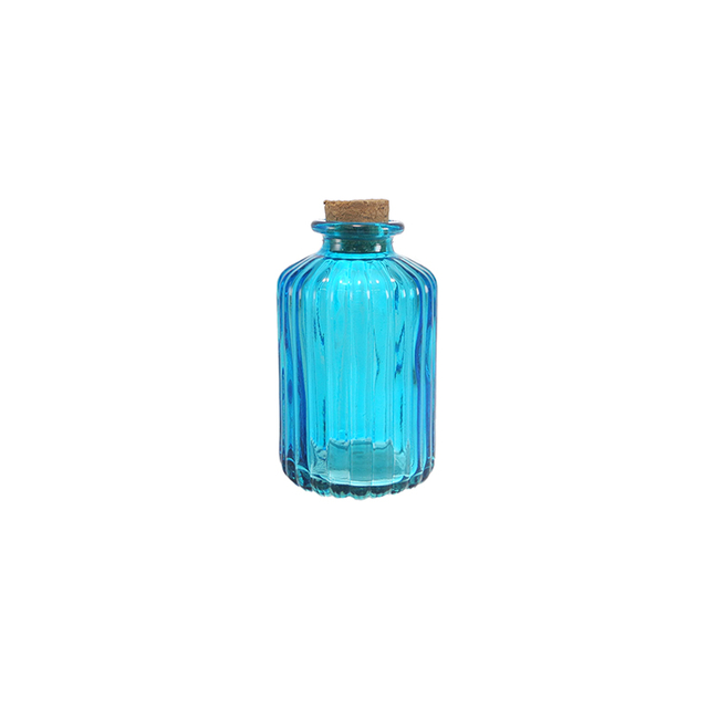 Striped Ocean Spray Colored Glass Bottle YD-OBS-156