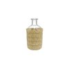 Khaki-colored Woven Small Glass Bottle YD-ACC-072