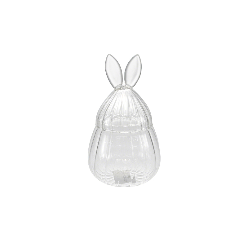 High Borosilicate Rabbit Glass Container YD-EAS-078