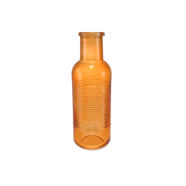 Texture Colored Flower Bud Glass Vase YD-SS-163